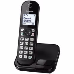 Panasonic KX-TGC450GB, DECT telephone, Wireless handset, Speakerphone, 50 entries, Caller ID, Black