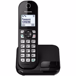 Panasonic KX-TGC450GB telephone DECT telephone Caller ID Black