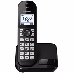 Panasonic KX-TGC450GB telephone DECT telephone Caller ID Black