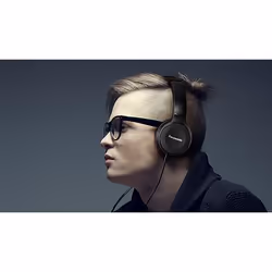 Panasonic RP-HF100ME Headset Wired Head-band Calls/Music Black - Additional view 6
