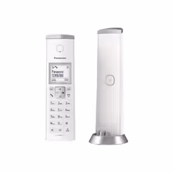 Panasonic KX-TGK210 DECT telephone Caller ID White