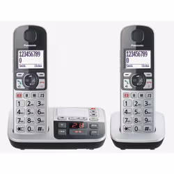 Panasonic KX-TGE522 DECT telephone Caller ID Silver