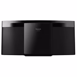 Panasonic SC-HC200, Home audio micro system, Black, 1 discs, 20 W, 1-way, FM