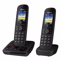 Panasonic KX-TGH723EB Digital Cordless Telephone - 2