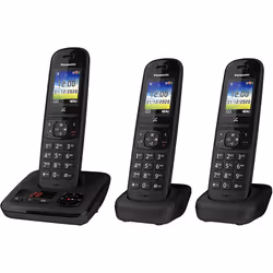Panasonic KX-TGH723EB Digital Cordless Telephone - 3