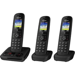 Panasonic KX-TGH723EB Digital Cordless Telephone - 3