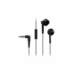 Panasonic RP-TCM55E, Wired, 10 - 24000 Hz, Calls/Music, 14 g, Headset, Black