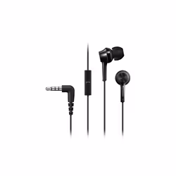 Panasonic RP-TCM115E, Wired, 10 - 24000 Hz, Calls/Music, 12 g, Headset, Black