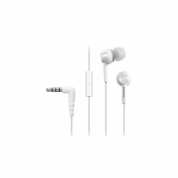 Panasonic RP-TCM115E, Wired, 10 - 24000 Hz, Calls/Music, 12 g, Headset, White