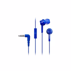 Panasonic RP-TCM115E, Wired, 10 - 24000 Hz, Calls/Music, 12 g, Headset, Blue