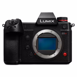 Panasonic Lumix S1H MILC Body 24.2 MP CMOS 12000 x 8000 pixels Black