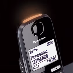 Panasonic KX-TGE820EB telephone DECT telephone Caller ID Black - Additional view 5