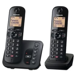 Panasonic KX-TGC262EB telephone DECT telephone Caller ID Black
