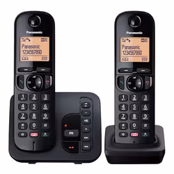 Panasonic KX-TGC262EB telephone DECT telephone Caller ID Black