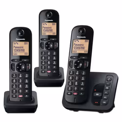 Panasonic KX-TGC263EB telephone DECT telephone Caller ID Black
