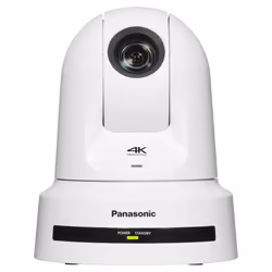 Panasonic AW-UE80, IP security camera, Indoor, Wired, Ceiling/wall, White, Dome