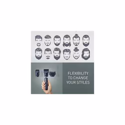 ER-CBN1 MULTISHAPE Modular Personal Care system, Main Unit for use with MULTISHAPE Attachments for Beard/Body/Hair & Nose/Ear/Facial Trimmer, with
