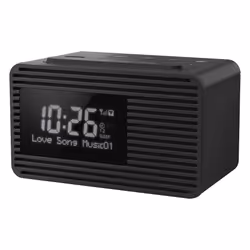 Panasonic RC-D8EG-K, Clock, DAB+, FM, 87.5 - 108 MHz, 174.928 - 239.2 MHz, 1 W, 8 Ω