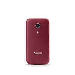 Panasonic KX-TU400, Clamshell, Single SIM, 6.1 cm (2.4"), 320 x 240 pixels, Bluetooth, Red