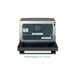 Panasonic NN-CS89LBBPQ microwave Grey, Metallic Combination microwave Countertop 31 L 1000 W