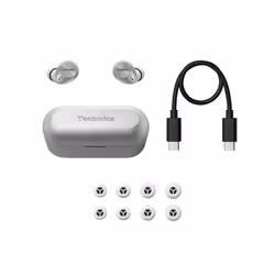 Technics AZ40M2 Headset True Wireless Stereo (TWS) In-ear Calls/Music/Sport/Everyday Bluetooth Silver - Additional view 5