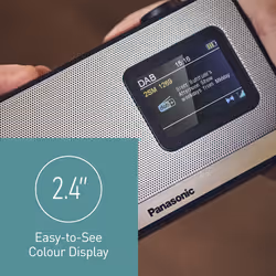 Panasonic RF-D15 Portable Digital Black, Silver - Additional view 4