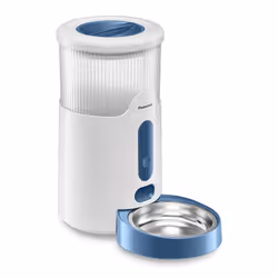 Panasonic CP-JNF01CW, Automatic pet feeder, Plastic, Stainless steel, White, Indoor, Universal, 2.8 L