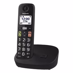 Panasonic KX-TGU110EXB telephone DECT telephone Caller ID Black - Additional view 2