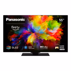 Panasonic TV-55Z80AEZ, 139.7 cm (55"), 3840 x 2160 pixels, OLED, Smart TV, Wi-Fi, Black