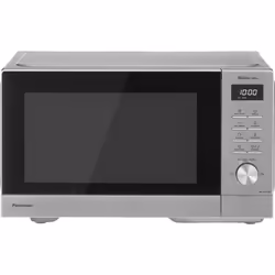 Panasonic NN-SD37QSBPQ 29 Litre 25cm High, Freestanding Small Standard Microwave Oven - Stainless Steel