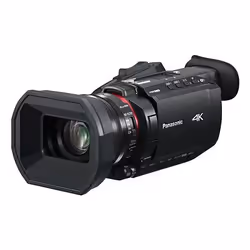 Panasonic HC-X1600, 8.29 MP, MOS, 25.4 / 2.5 mm (1 / 2.5"), 4K Ultra HD, 8.89 cm (3.5"), LCD
