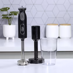 Quest 32129 Handheld Stick Blender & Masher / Ergonomic Design with Detachable Stick / Turbo Setting / Titanium Blade / 750ml ...