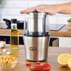 Quest 34170 Electric Wet & Dry Grinder / Compact Stainless Steel Design