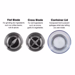 Quest 34170 Electric Wet & Dry Grinder / Compact Stainless Steel Design