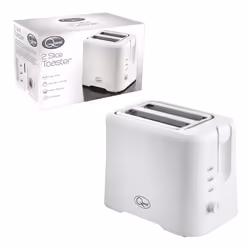 Quest 34279 2 Slice Toaster with Variable Browning Control / White