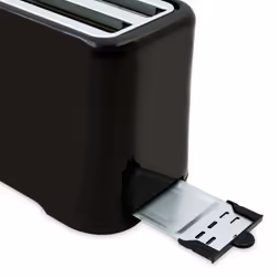 Quest 34289 2 Slice Toaster with Variable Browning Control / Black