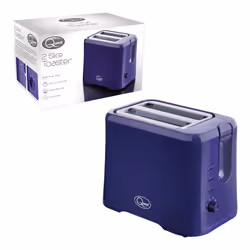 Quest 34869 2 Slice Toaster with Variable Browning Control / Navy Blue