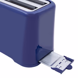 Quest 34869 2 Slice Toaster with Variable Browning Control / Navy Blue