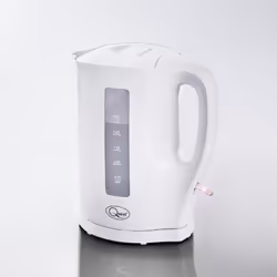 Quest 35019 1.7 Litre White Kettle / Spout Filter, Water Level Indicator