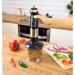 Quest 35099 3 in 1 Stick Blender / Variable Speeds, Turbo Pulse - Black