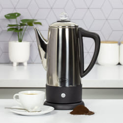 Quest 35200 1.8L Electric Coffee Percolator with Integrated Filter