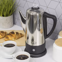 Quest 35200 1.8L Electric Coffee Percolator with Integrated Filter