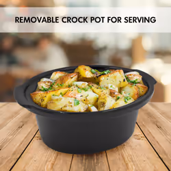 Quest 35270 3.5 Litre Stainless Steel Slow Cooker / 3 Heat Settings