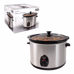 Quest 5L Stainless Steel Slow Cooker