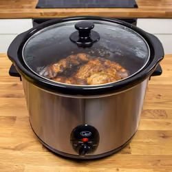Quest 5L Stainless Steel Slow Cooker
