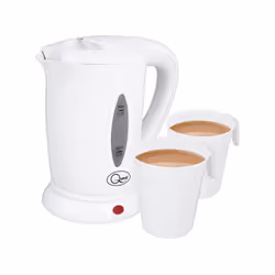 Quest 35440 0.5 Litre Compact Electric Travel Kettle / 600 W / White
