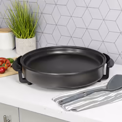 Quest 35500 40cm Multi-Function Aluminium Electric Cooker Pan with Lid
