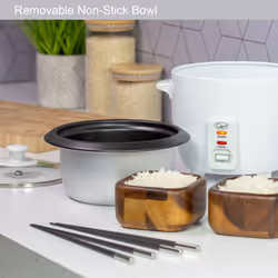 Quest 35530 0.8L Rice Cooker / Non-Stick Removable Bowl + Accessories - Additional view 4