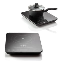 Quest 35839 Digital Single Induction Hob/Hot Plate, Heat & Timer Control