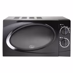Quest Classic Dial Microwave Oven 6 Power Level Kitchen Appliance 700w Black